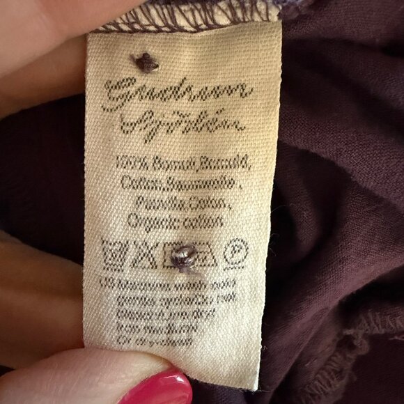 Gudrun Sjoden 3/4 Sleeve Button Up Colorblock Dress Multi Womens Size S Boho - Picture 6 of 7